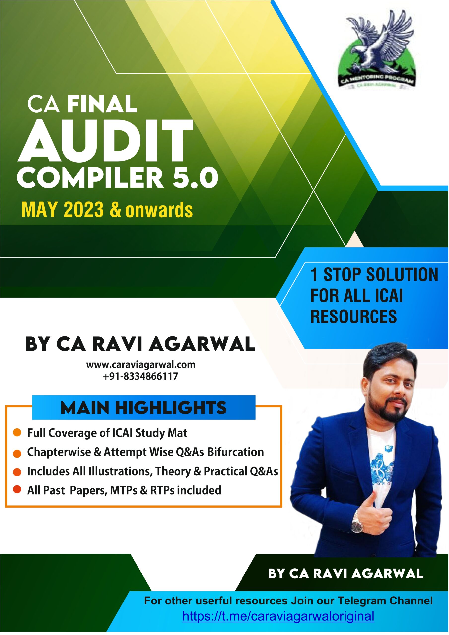 Ca Final Audit Compiler Pdf For May Nov Exam By Ca Ravi